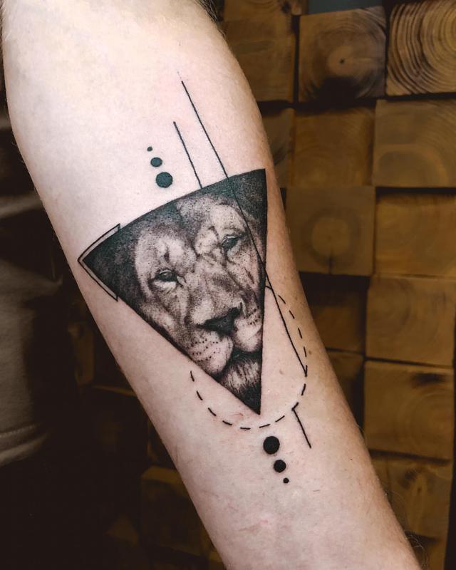Animal Triangle Tattoo 
