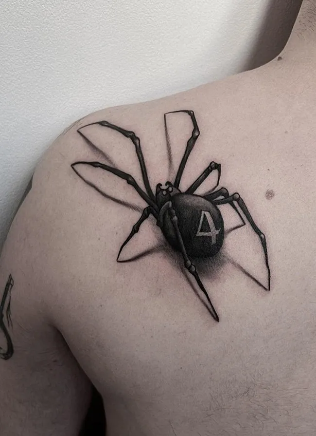 Blade Spider Body Art