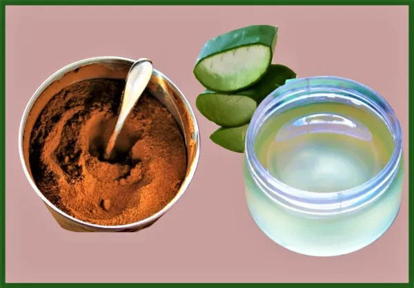 Espresso and Aloe Vera Face masks