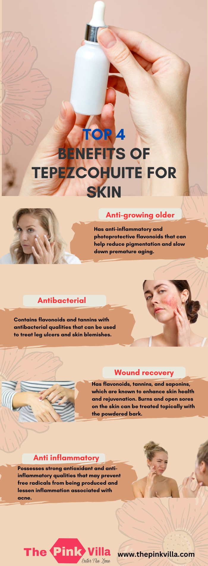Top 4 Benefits of Tepezcohuite for Skin