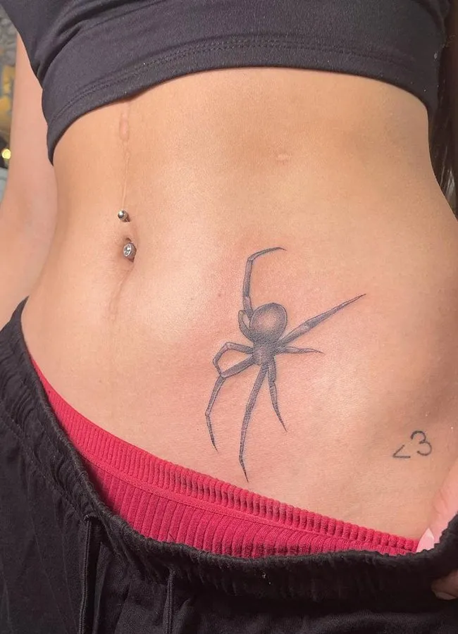 spider-tattoo-Placement