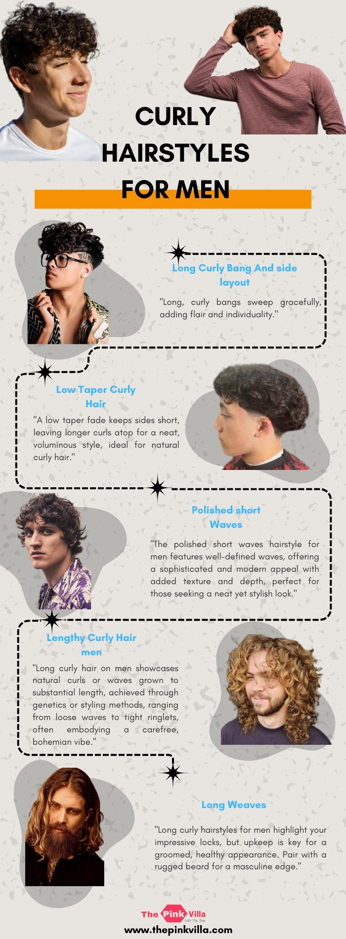 CURLY HAIRSTYLES FOR MEN