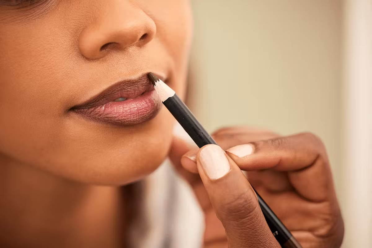 Defining Your Pout with Liner