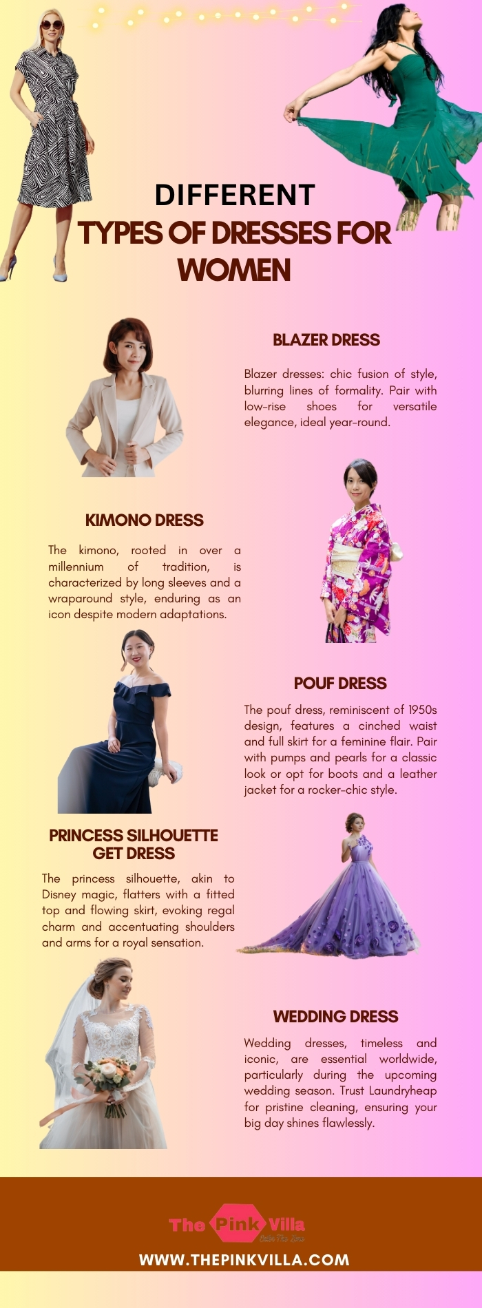 Different Types Of Dresses For Women