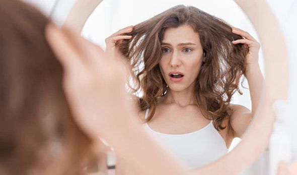 way to take away static hair