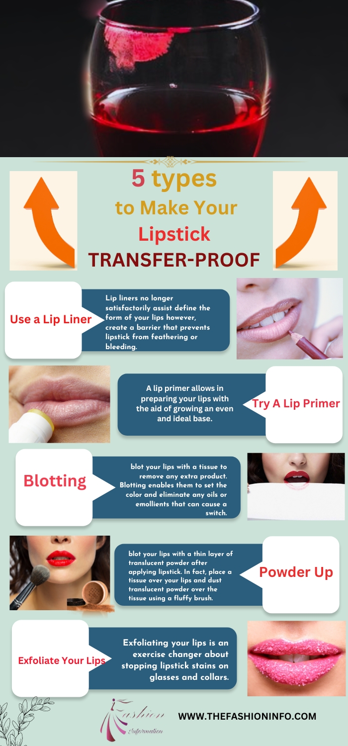 5 types to Make Your Lipstick transfer-Proof