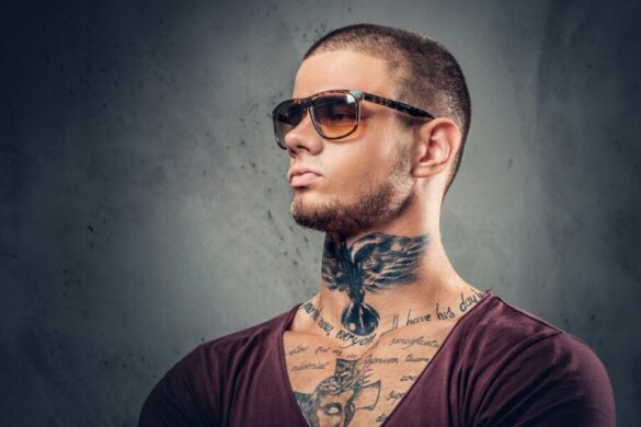 Men's Neck Tattoo Ideas